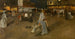 Evening on Dam Square in Amsterdam - George Hendrik Breitner — artwork view