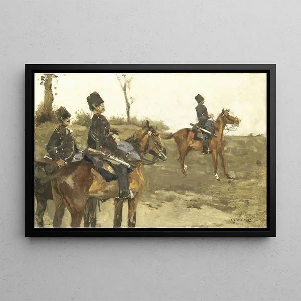 George Hendrik Breitner - Hussars.webp