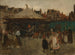 Jahrmarkt auf dem Platz Haarlemmer - George Hendrik Breitner — Ansicht des Kunstwerks