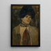 Portrait einer Sängerin - George Hendrik Breitner — gerahmtes Bild an der Wand