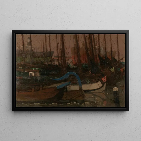 George Hendrik Breitner - Ships in the Ice.webp
