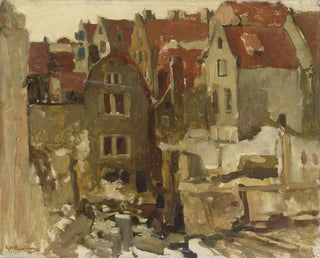 George Hendrik Breitner - The Demolition of the Grand Bazar de la Bourse on the Nieuwendijk Amsterdam.webp