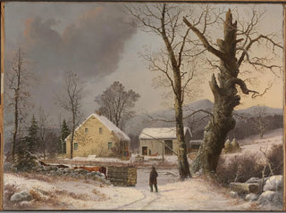 George Henry Durrie - Winter Landscape.webp