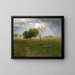 Nach einem sommerlichen Regenschauer - George Inness — gerahmtes Bild an der Wand