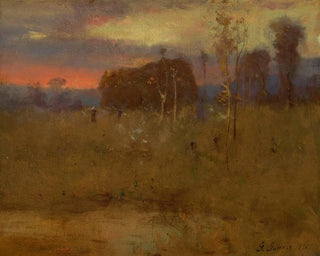 George Inness - Afterglow on the Meadow.webp