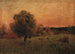 Kühe auf einem Feld - George Inness — Ansicht des Kunstwerks