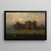 Durham, Connecticut - George Inness — gerahmtes Bild an der Wand