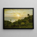 Lac Albano - George Inness — gerahmtes Bild an der Wand