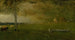 Landschaft mit Vieh im Sturm - George Inness — Ansicht des Kunstwerks