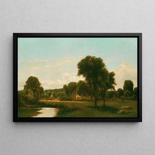 George Inness - Medfield Landscape.webp
