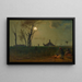 Chiaro di Luna in Virginia - George Inness — quadro incorniciato alla parete