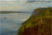 Hudson Cliffs Painting - George Inness — artwork view