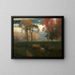 Giornata di autunno soleggiata - George Inness — quadro incorniciato alla parete