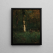 Die Haus des Reiher - George Inness — gerahmtes Bild an der Wand