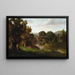 Le vieux moulin - George Inness — gerahmtes Bild an der Wand
