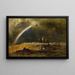 Der Triumph am Kalvarienberg - George Inness — gerahmtes Bild an der Wand