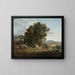 Il Boscaiolo - George Inness — quadro incorniciato alla parete