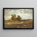 Pascolo in quota - George Inness — quadro incorniciato alla parete