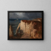 Étretat - George Inness — gerahmtes Bild an der Wand