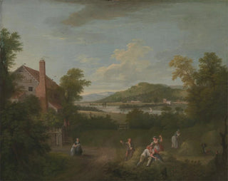 George Lambert - Landscape with Farmworkers.webp