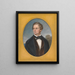 Jefferson Davis - George Lethbridge Saunders — gerahmtes Bild an der Wand