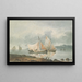 Bateaux - George Morland — quadro incorniciato alla parete