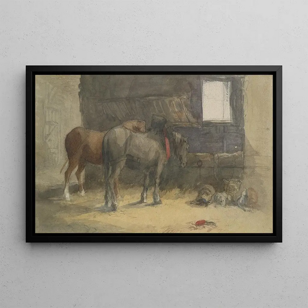 George Morland - Horses.webp