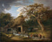 Der alte Wasser-Mühle - George Morland — Ansicht des Kunstwerks