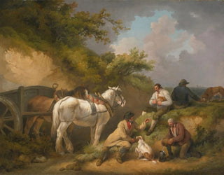 George Morland - The labourers rest.webp
