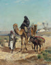 Ein arabischer Reisender und seine Frau - George Peter — Ansicht des Kunstwerks