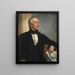 John Tyler - George Peter Alexander Healy — framed artwork on a wall