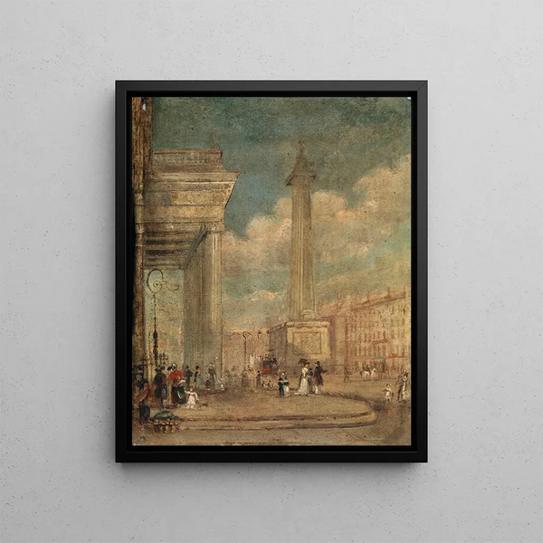 George Petrie - A View of OConnell Street Dublin.webp