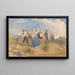 Faneurs dans un champ - George Robert Lewis — quadro incorniciato alla parete
