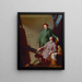 A Conversation with the Artist Brothers Peter and James Romney - George Romney — framed artwork on a wall