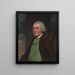 A man called M. Cross - George Romney — framed artwork on a wall