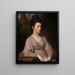 Mademoiselle Kirkpatrick - George Romney — quadro incorniciato alla parete