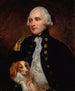 Portrait of an officer of the Engineering Corps (half-length), formerly identified as Sir George Grey - George Romney — artwork view