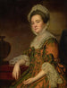 Portrait Painting of Mrs. Dawes - George Romney — artwork view
