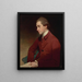 Portrait of Sir Thomas Frankland, 6th Baron - George Romney — framed artwork on a wall