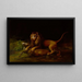 Un leone che attacca un cervo - George Stubbs — quadro incorniciato alla parete