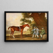 Eclisse - George Stubbs — quadro incorniciato alla parete