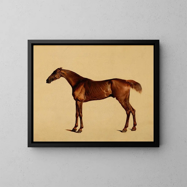 Pangloss - George Stubbs — gerahmtes Bild an der Wand