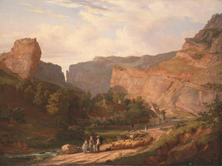 George Vincent - A View of Cheddar Gorge.webp