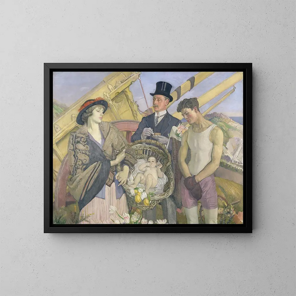 Personnages importants - George Washington Lambert — gerahmtes Bild an der Wand