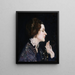 Ritratto di Lady Thea Proctor - George Washington Lambert — quadro incorniciato alla parete