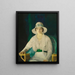 Florence Sittenham Davey Mme Randall Davey - George Wesley Bellows — framed artwork on a wall