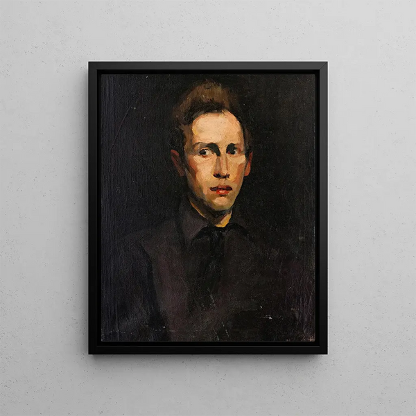 George Wesley Bellows - Portrait Of A Young Man.webp