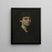Portrait de Mme Brush - George de Forest Brush — gerahmtes Bild an der Wand
