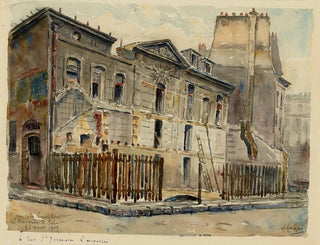 GeorgesHenri Manesse - Premier jour de la dmolition du magasin  sel 6 rue Saint Germain de lAuxerrois.webp