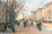 Parigi Passeggianti alla Madeleine - Georges Fraipont — vista dell’opera